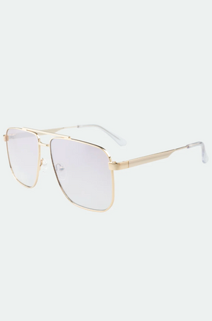 SORRENTO SUNGLASSES - GOLD/PINK