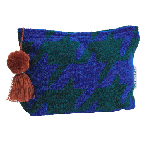 VINITA TERRY POUCH - LAPIS