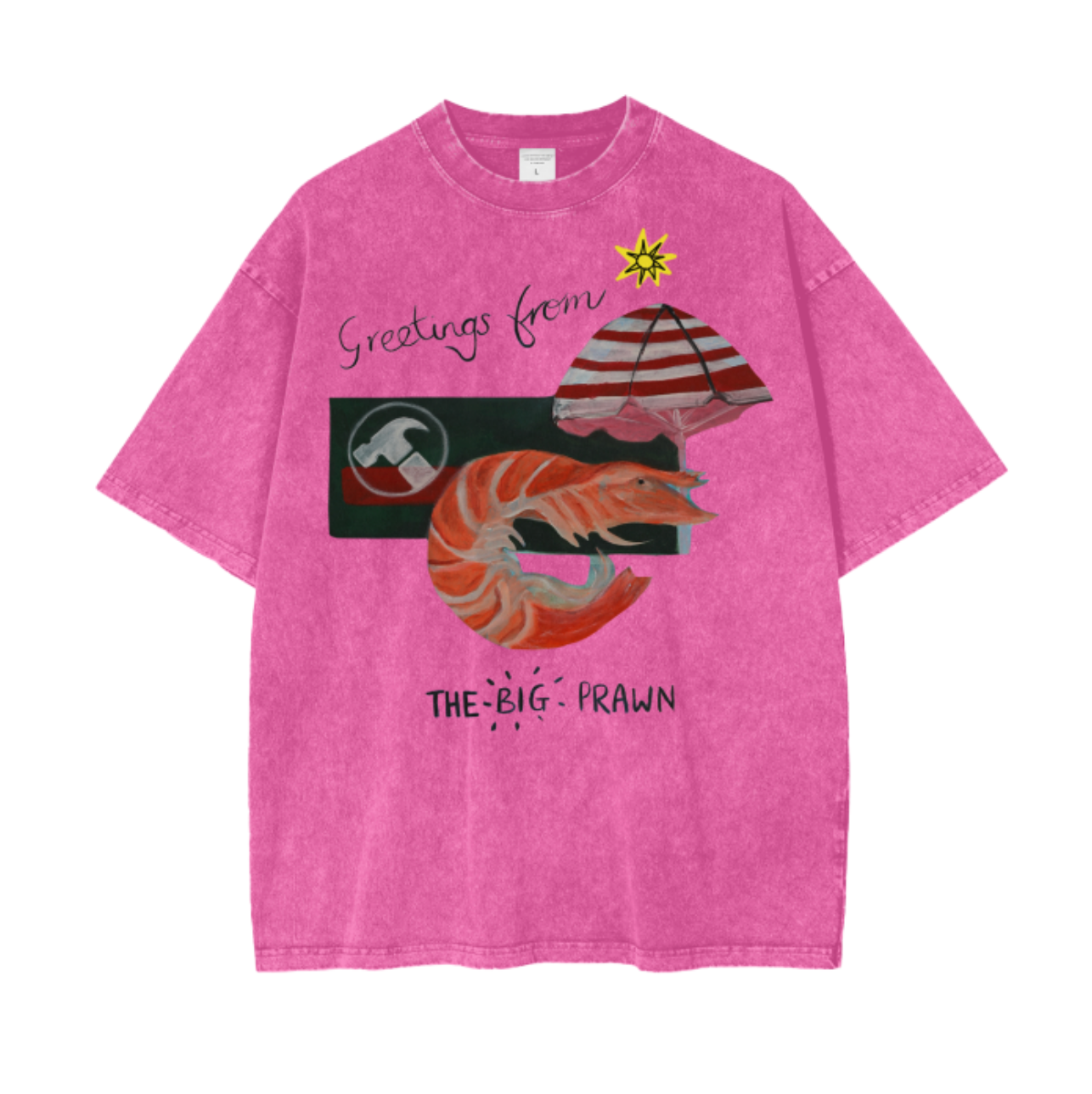 Organic Cotton Short Sleeve Tee - Big Prawn