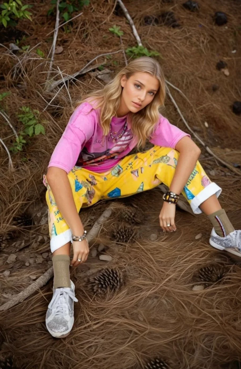 Cotton Pants - She Sells Seashells