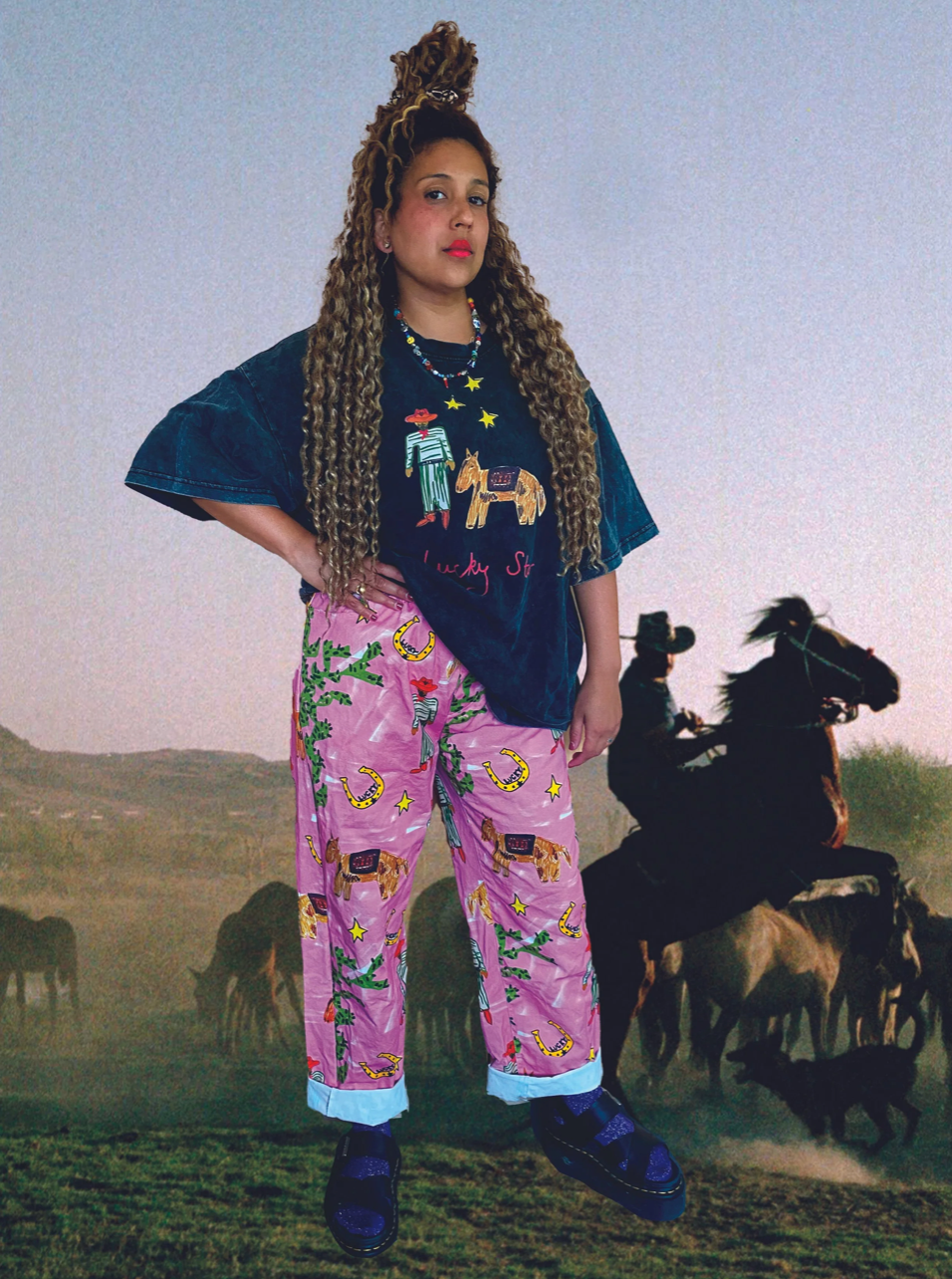 Cotton Pants - Lucky Cowboy