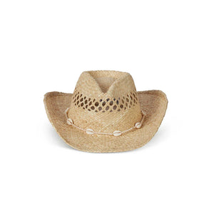 SEASHELLS COWBOY HAT