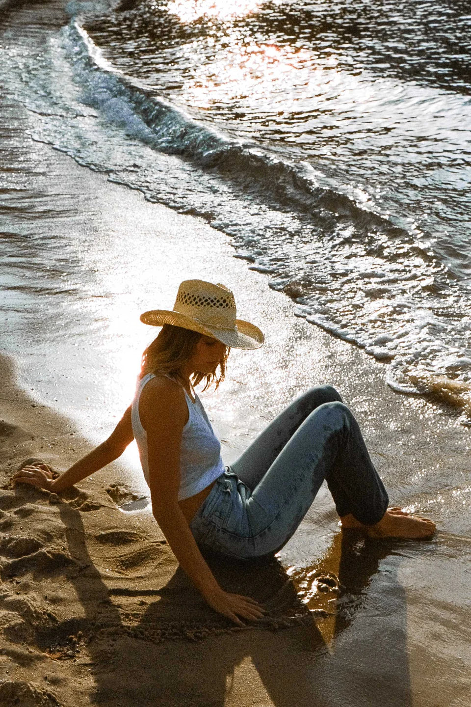 SEASHELLS COWBOY HAT