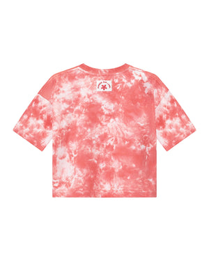 SHORT SLEEVE T-SHIRT - RED TIE DYE