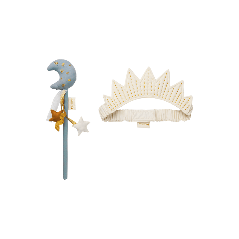 Dress-up Moon Fairy Wand and Tiara set