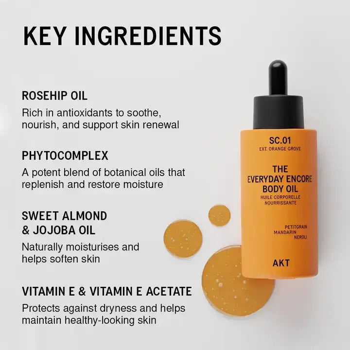 The Everyday Encore Body Oil SC.01 Orange Grove