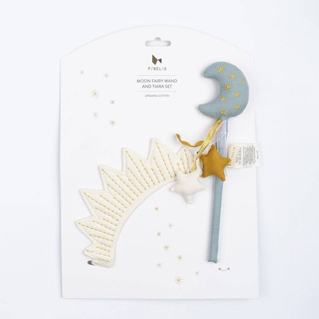 Dress-up Moon Fairy Wand and Tiara set