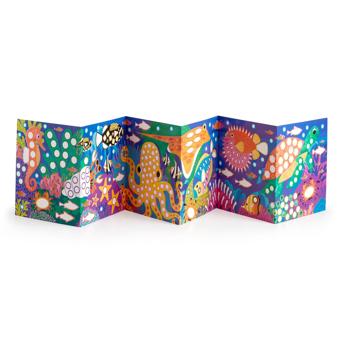Sticker Sparkle Poster Kit - Ocean Life