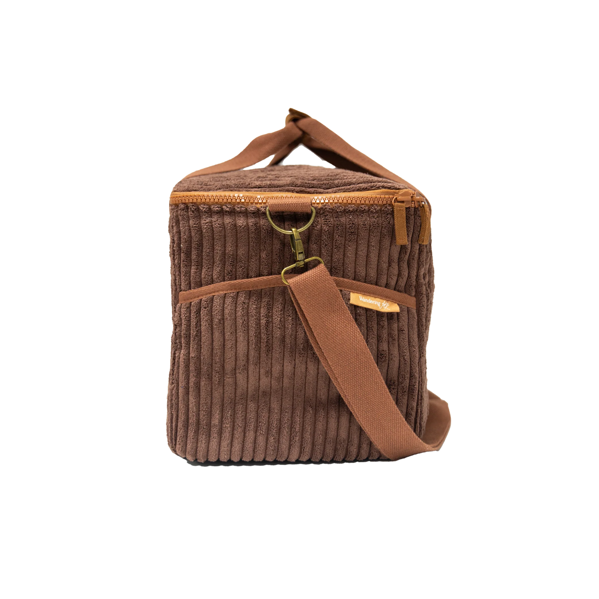 CORD COOLER BAG CHOCOLATE - LARGE