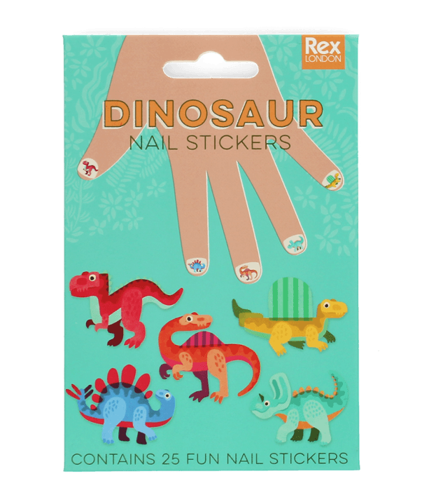 Rex London Child Nail Stickers - Dinosaurs