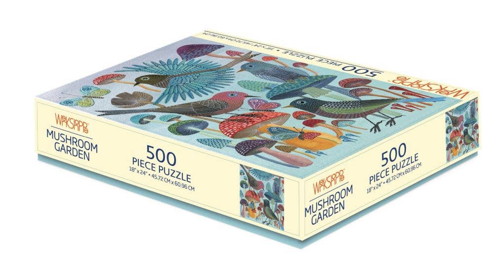 Mushroom Garden - 500 Pc Puzzle