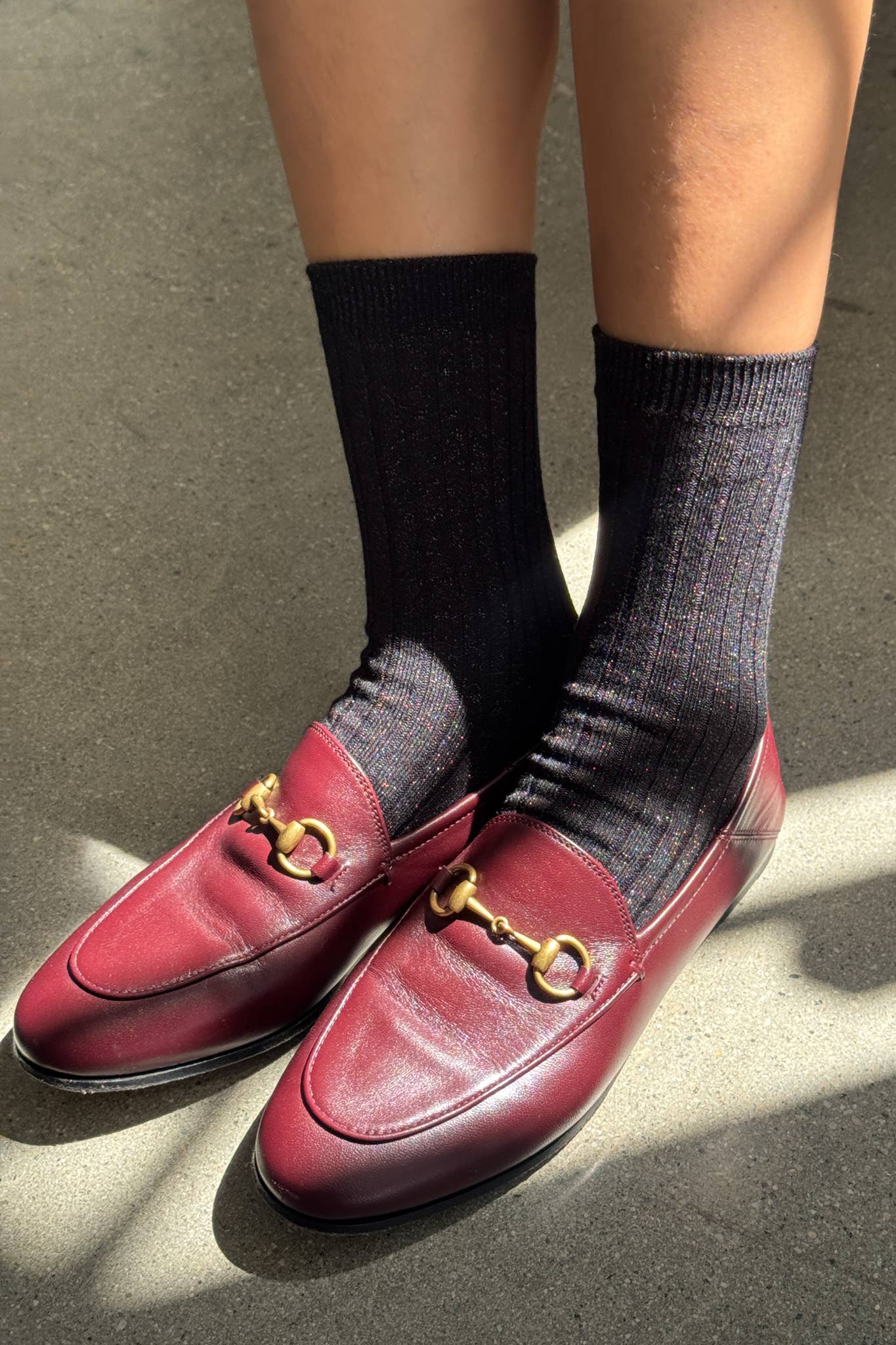 Le Bon Shoppe - Her Socks - Modal Lurex