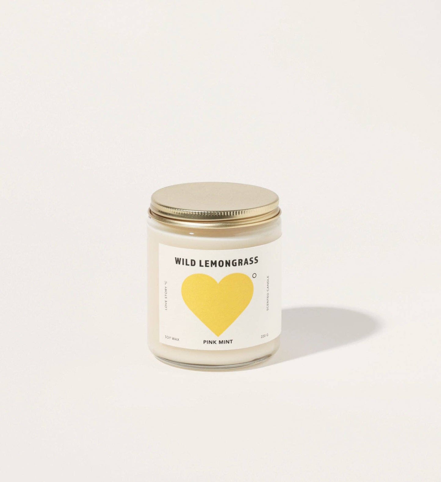 Pinkmint Candle - Wild Lemongrass Soy Candle