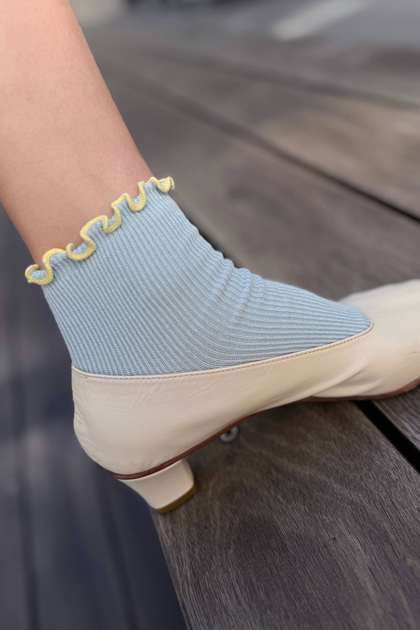 Le Bon Shoppe - The Petite Ruffled Modal Socks