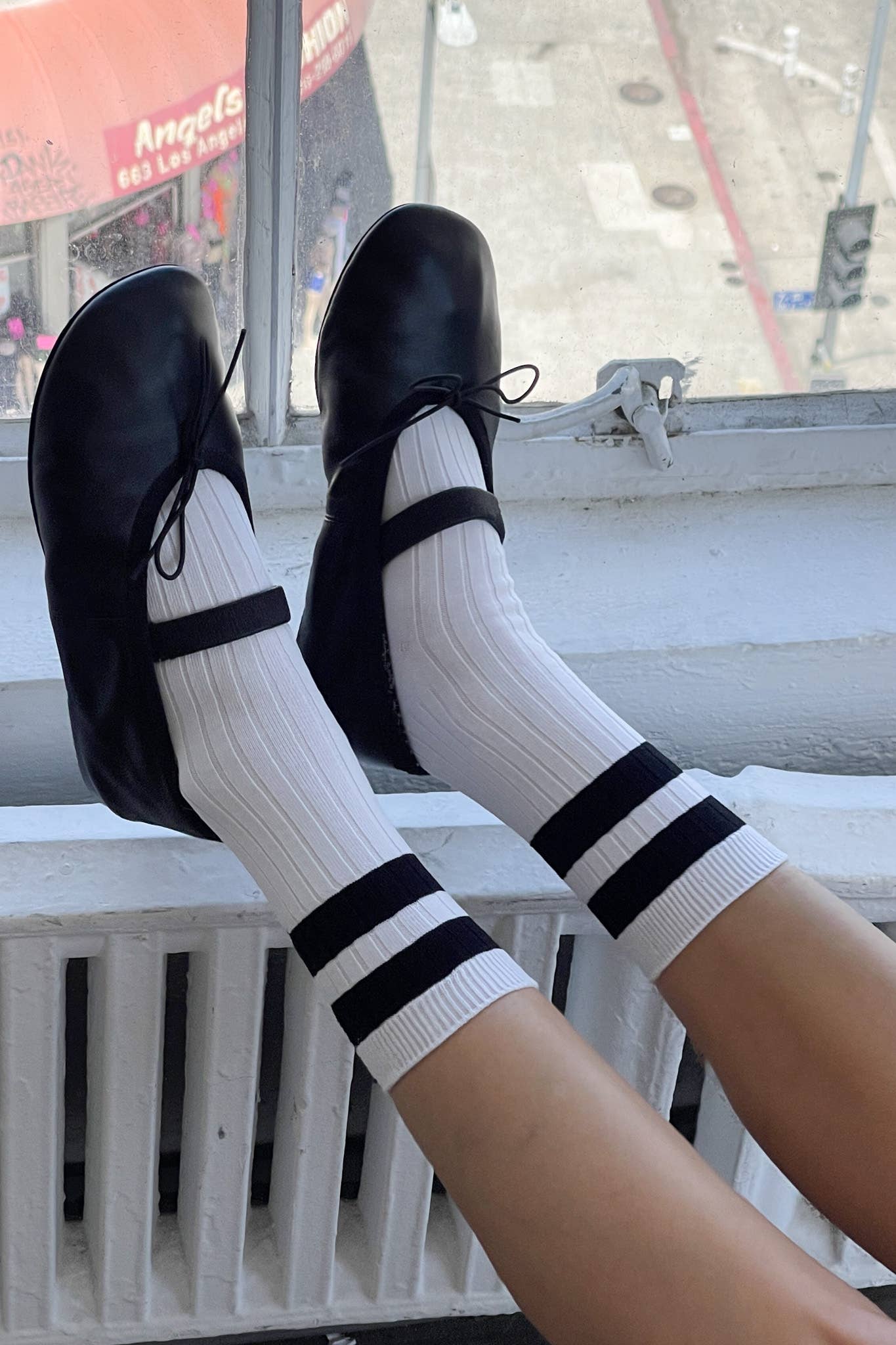 Le Bon Shoppe Her Socks - Varsity