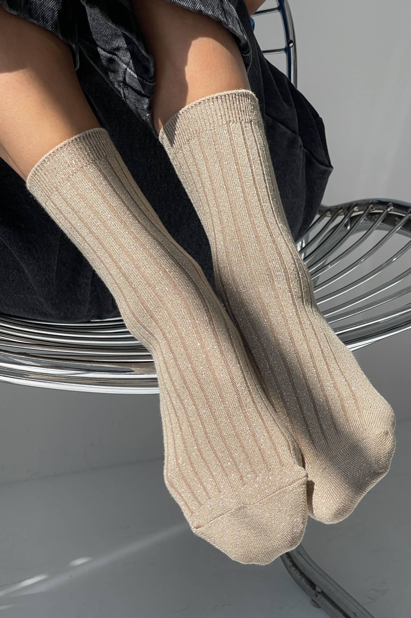 Le Bon Shoppe - Her Socks - Modal Lurex
