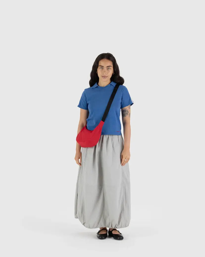 Baggu Crescent Bag Small  - Candy Apple