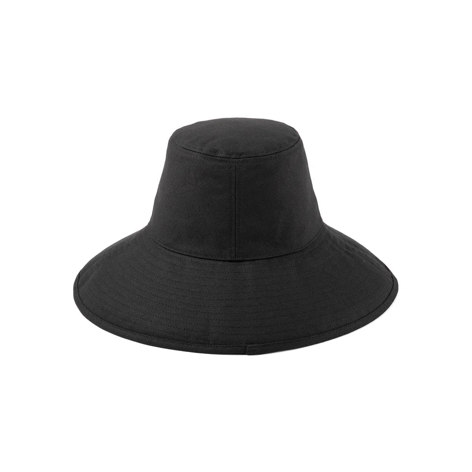 HOLIDAY BUCKET HAT - BLACK CANVAS