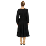 Charity Tiered Midi Dress