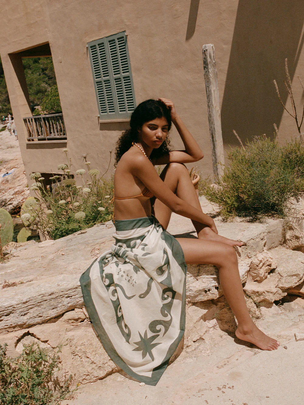 SQUARE PAREO | OPHIDIAN