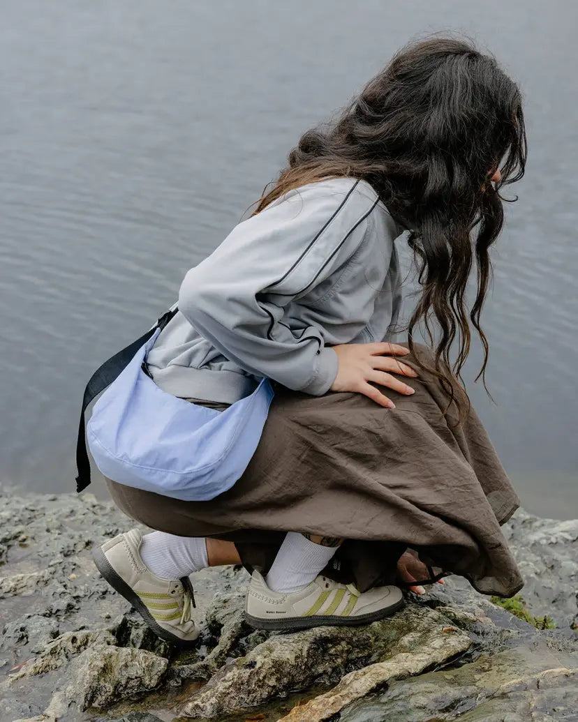 Baggu Crescent Bag Small - Cornflower