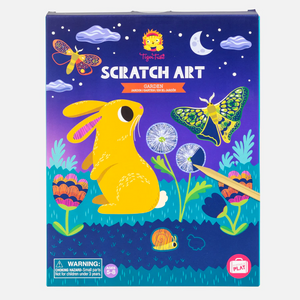 Garden Scratch Art Set