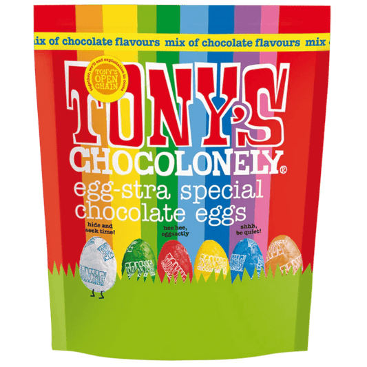 Tony's Chocolonely Easter Eggs Pouch Mixed 230g