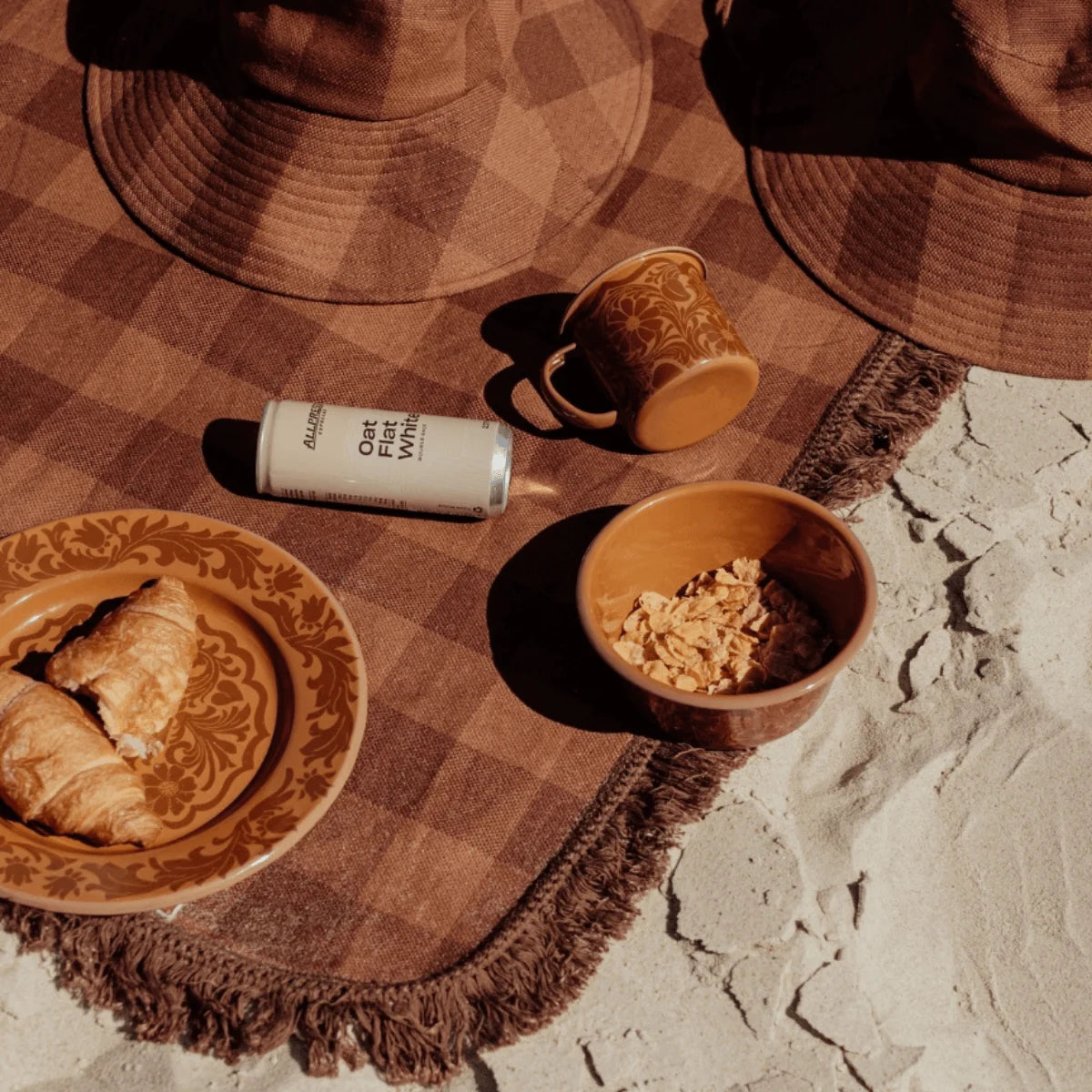 CAMP ENAMEL SET - TOFFEE