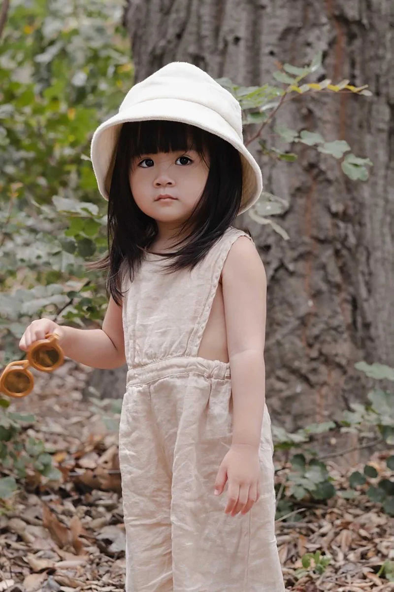 WAVE BUCKET - BEIGE TERRY - KIDS MINI