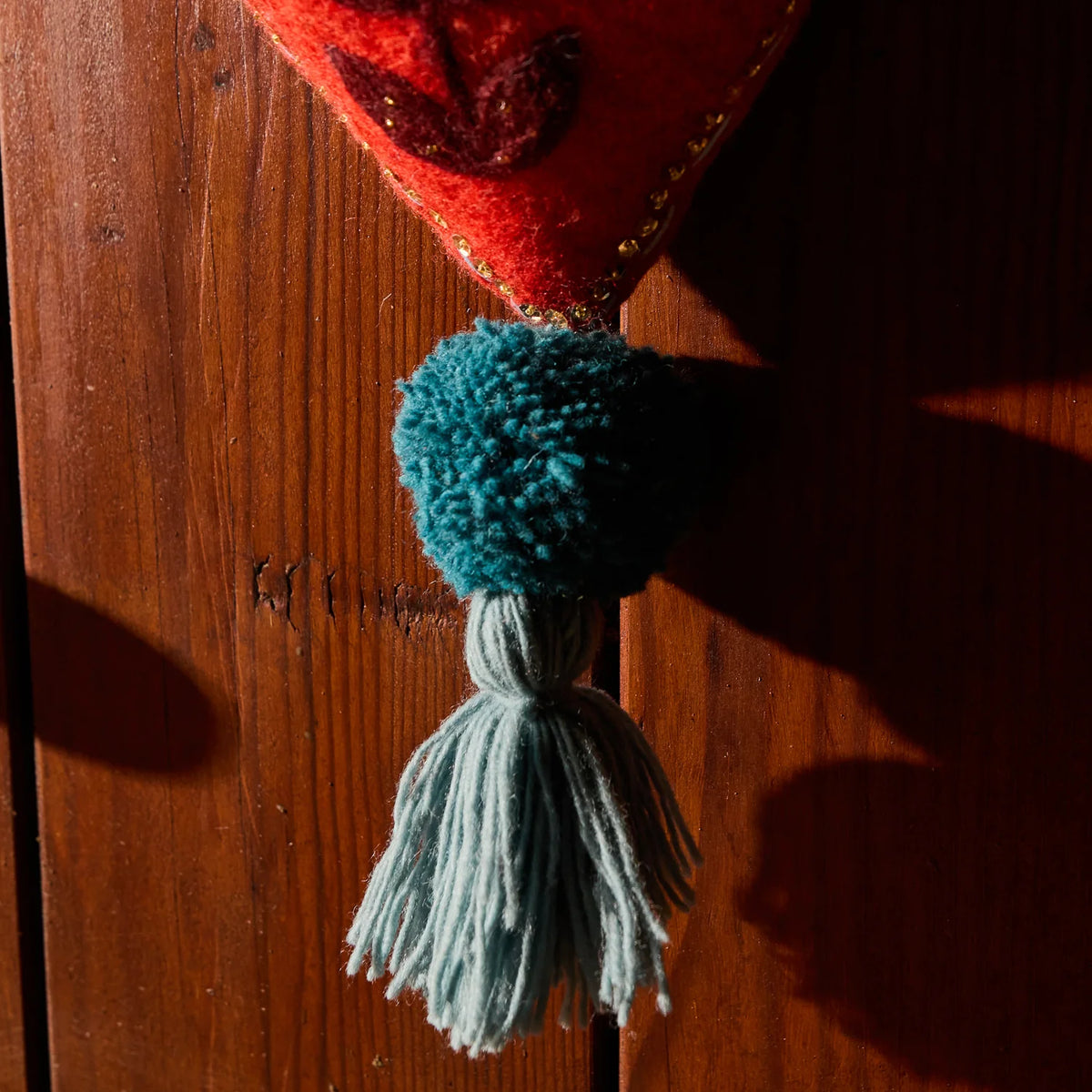 Sadie Felt Heart Door Decoration