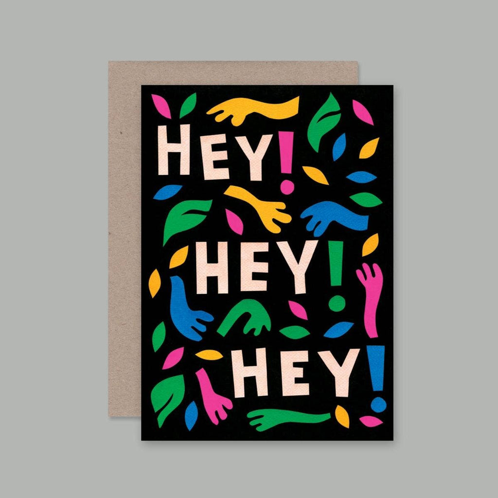 AHD Paper Co - Hey Hey Hey card